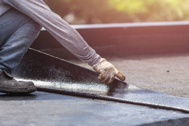Professional Waterproofing technician working in Hunt, NY